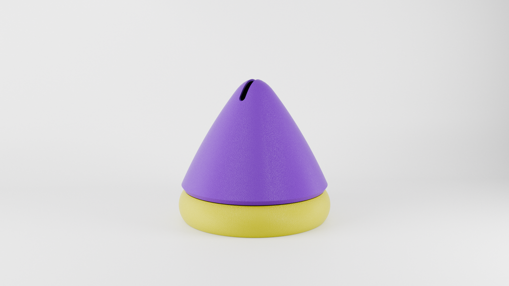 Cone Purple+Yellow